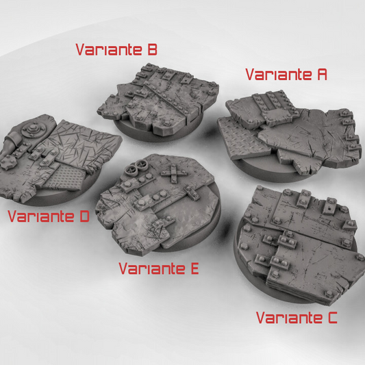 Cyberpunk/SciFi Base – Resin-Base für Wargaming oder Pen und Paper