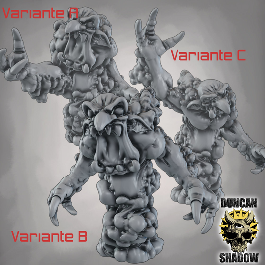 Geister Troll – 32mm Resin Miniatur für Tabletop, Wargaming & Pen & Paper | Design by Duncan Shadow