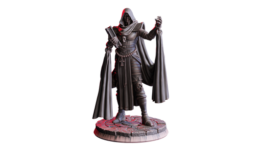 Vestra – Grim Cleric | 32 mm Resin Miniatur | Flesh of Gods – The Devil’s Offspring | Tabletop & Rollenspiel Figur