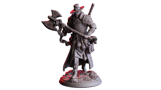 Braith, Cogbreaker – 32mm Miniatur aus Resin | Flesh of Gods – The Necro Forge | Tabletop & RPG Figur