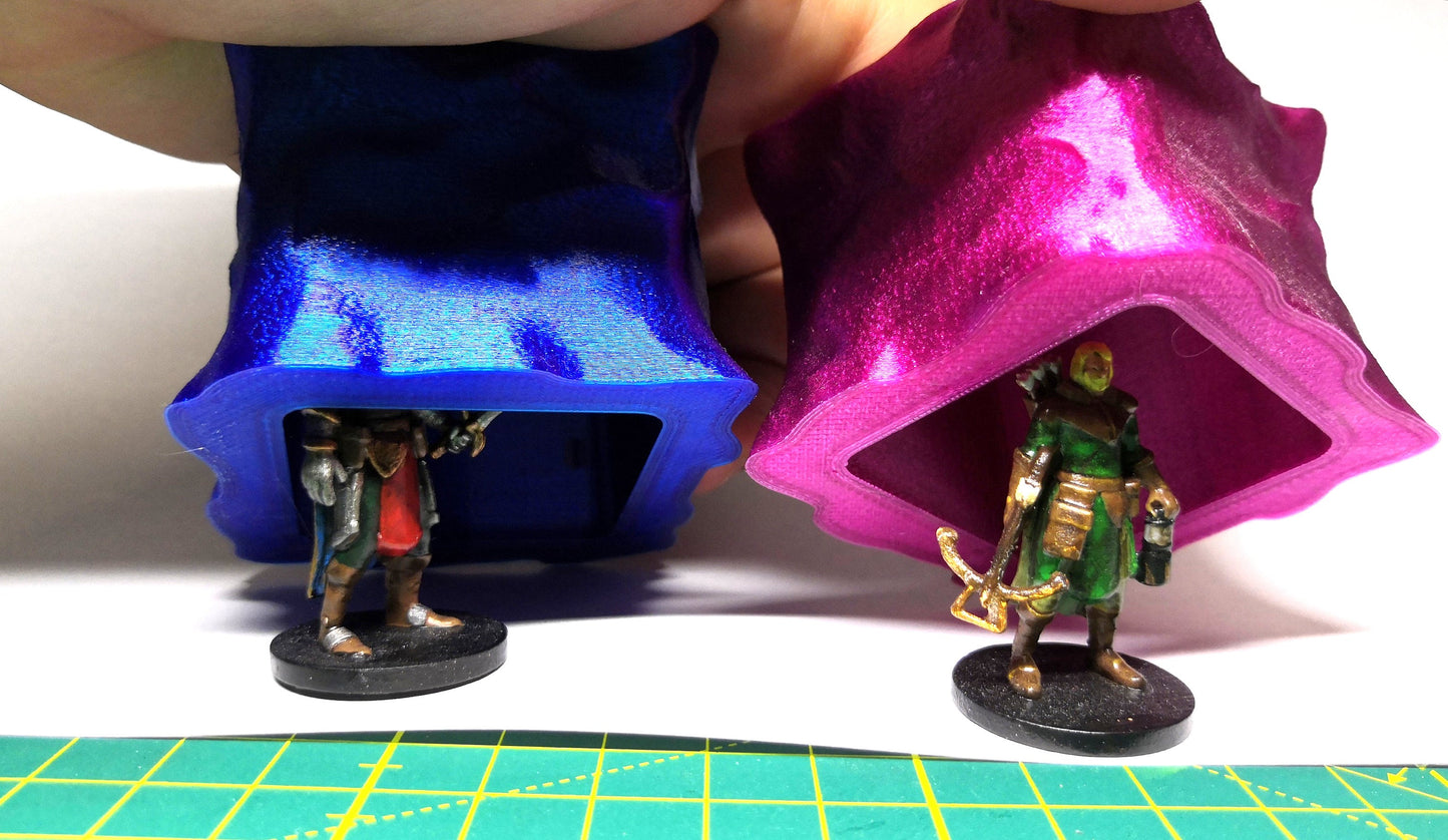 Gel-Würfel Monster / Gel Cube Creature - 3D gedruckt - Gelände Terrain DnD - 28mm Monster