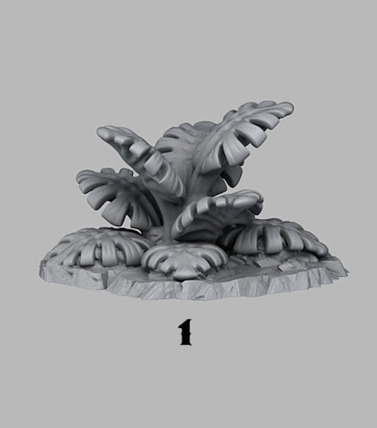 Green Monstera - Grüne Monstera 28mm Tabletop Fantasy Gaming D&D Dungeons and Dragons Pathfinder DSA Print Your Monsters