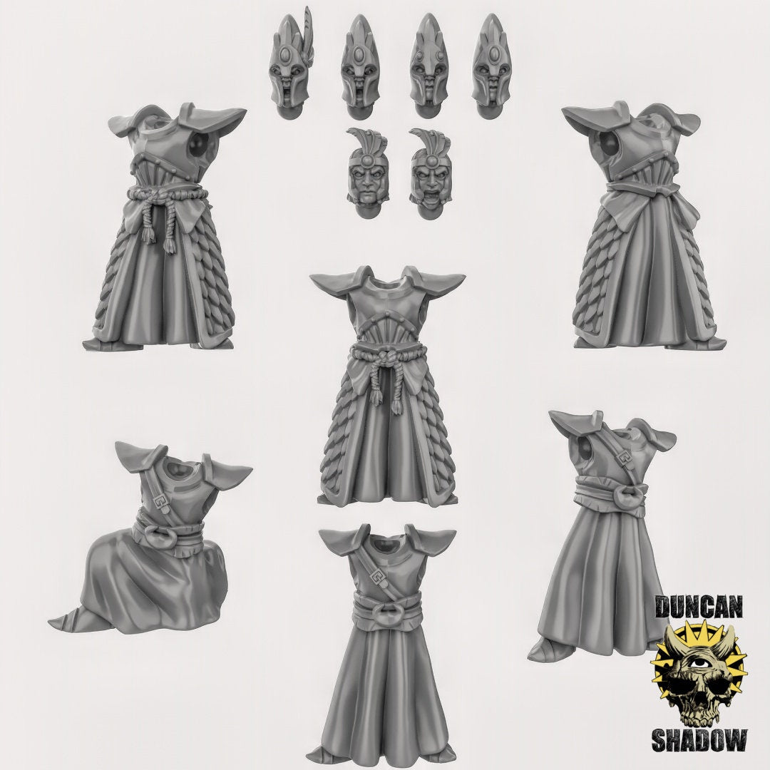Hochelfen Basic Trooper MULTIPARTKIT 32mm Tabletop D&D Dungeons and Dragons Pathfinder DSA Duncan Shadow