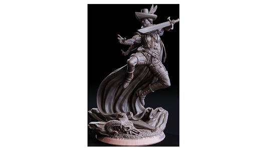Alowyn - Wild Justice (Hero) 32mm Flesh of Gods