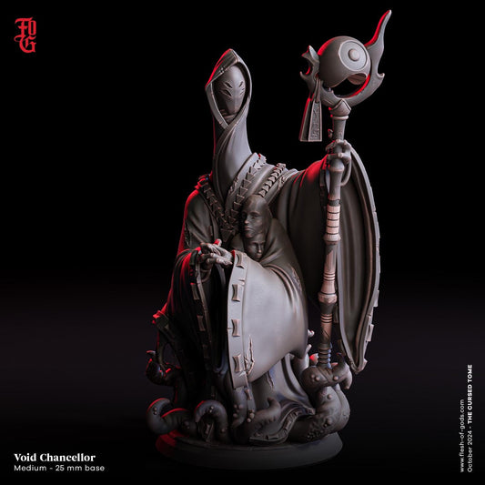 Void Chancellor (Enemy) 32mm Tabletop Fantasy D&D Dungeons and Dragons Pathfinder DSA Flesh of Gods