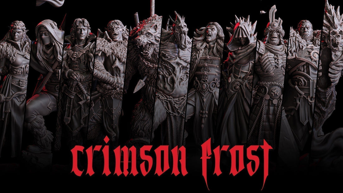 🌑 Flesh of Gods – Crimson Frost (Januar 2025)