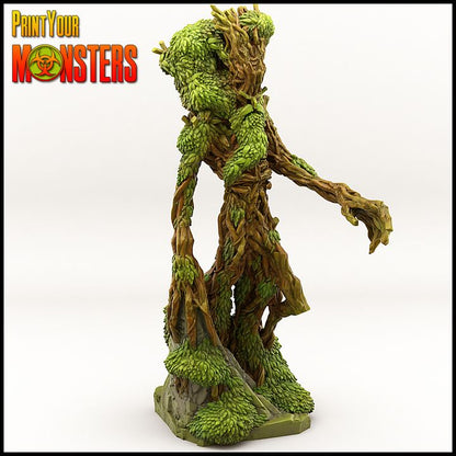 Treant Miniatur – 3D-gedruckt aus Resin | Fantasy Baumkreatur für DnD, Pathfinder & Tabletop | 32mm Maßstab