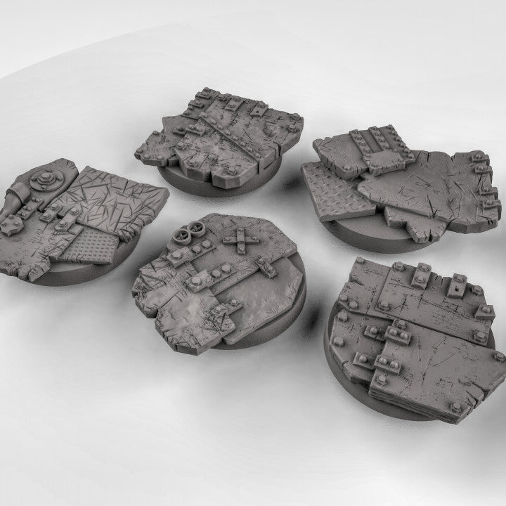Cyberpunk/SciFi Base – Resin-Base für Wargaming oder Pen und Paper