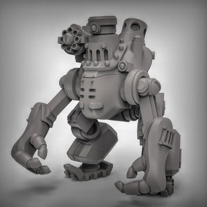 Bullige Roboter – Resin-Miniaturen für Wargaming oder Pen und Paper