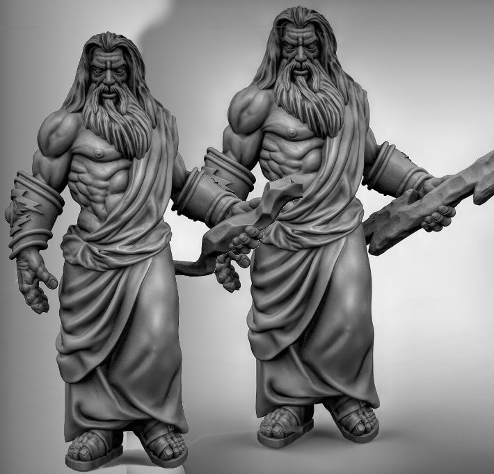 Storm Giant – Resin-Miniatur für Wargaming oder Pen und Paper