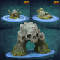 Totenkopffelsen – Ocean Pack Edition | 3D-gedruckte Resin-Miniatur | Tabletop & Rollenspiel