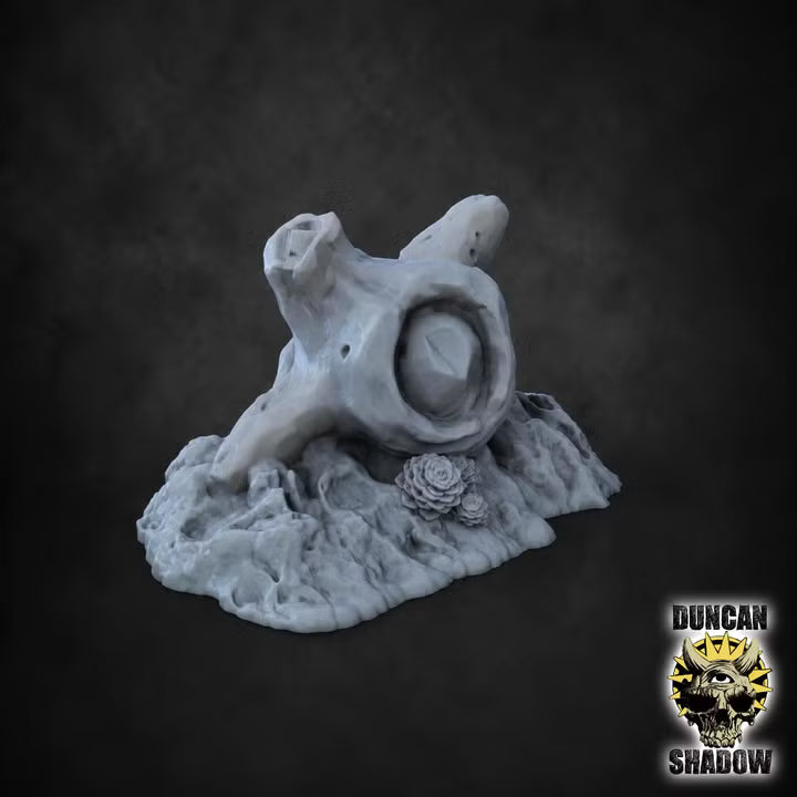 Bone Spine Ridge Terrain - 32mm Tabletop Scatter for Wargaming, D&D, Pathfinder, DSA - 4 Variants by Duncan Shadow