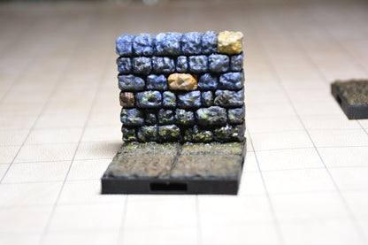 Dragonlock Alkoven | Fat Dragon Games Dungeon Terrain | 3D gedruckte Wandnische mit Verbindern (28–32 mm)