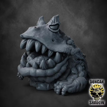 Plague Frogs 32mm Resin Miniatures for Tabletop Wargaming, DnD & Pathfinder - 3 Variants Design by Duncan Shadow