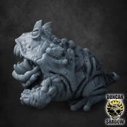 Plague Frogs 32mm Resin Miniatures for Tabletop Wargaming, DnD & Pathfinder - 3 Variants Design by Duncan Shadow