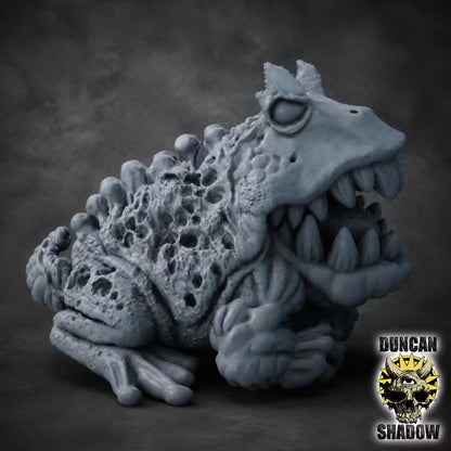 Plague Frogs 32mm Resin Miniatures for Tabletop Wargaming, DnD & Pathfinder - 3 Variants Design by Duncan Shadow