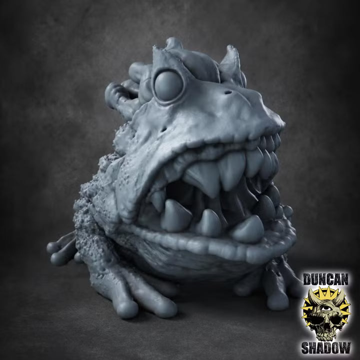 Plague Frogs 32mm Resin Miniatures for Tabletop Wargaming, DnD & Pathfinder - 3 Variants Design by Duncan Shadow
