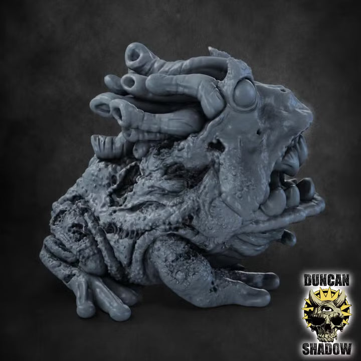 Plague Frogs 32mm Resin Miniatures for Tabletop Wargaming, DnD & Pathfinder - 3 Variants Design by Duncan Shadow