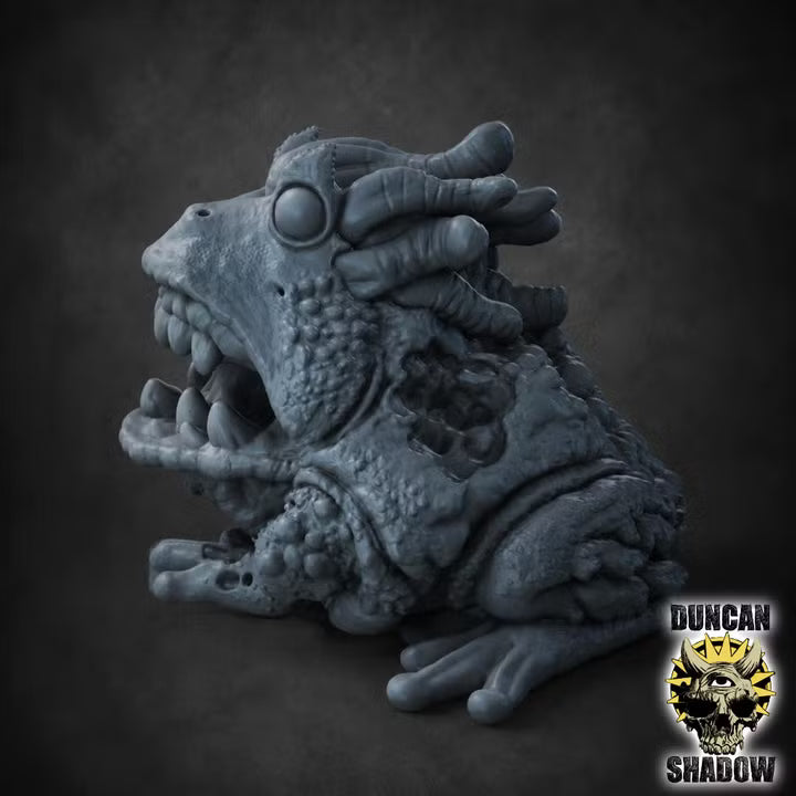 Plague Frogs 32mm Resin Miniatures for Tabletop Wargaming, DnD & Pathfinder - 3 Variants Design by Duncan Shadow