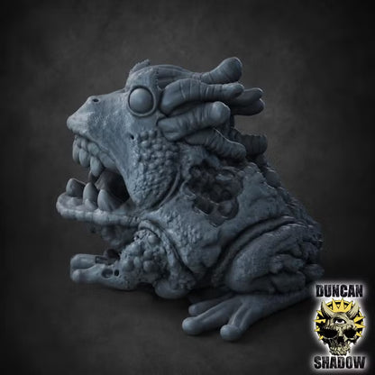 Plague Frogs 32mm Resin Miniatures for Tabletop Wargaming, DnD & Pathfinder - 3 Variants Design by Duncan Shadow