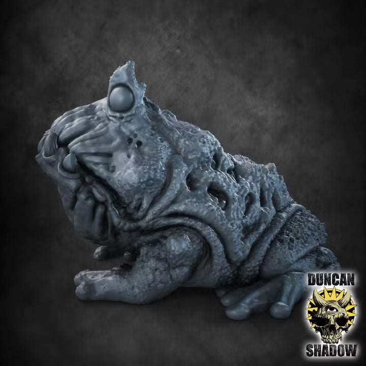 Plague Frogs 32mm Resin Miniatures for Tabletop Wargaming, DnD & Pathfinder - 3 Variants Design by Duncan Shadow