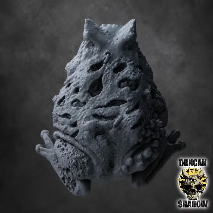 Plague Frogs 32mm Resin Miniatures for Tabletop Wargaming, DnD & Pathfinder - 3 Variants Design by Duncan Shadow