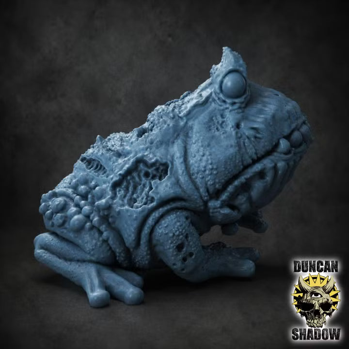 Plague Frogs 32mm Resin Miniatures for Tabletop Wargaming, DnD & Pathfinder - 3 Variants Design by Duncan Shadow