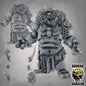 Troll König – 32mm Resin Miniatur mit wechselbaren Waffen & Schilden | Tabletop, Wargaming & Pen & Paper | Design by Duncan Shadow