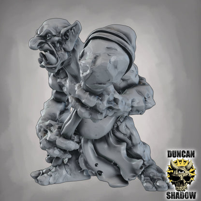 Eistroll – 32mm Resin Miniatur für Tabletop, Wargaming & Pen & Paper | Design by Duncan Shadow