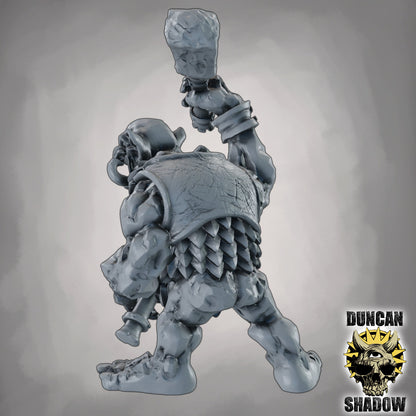 Eistroll – 32mm Resin Miniatur für Tabletop, Wargaming & Pen & Paper | Design by Duncan Shadow