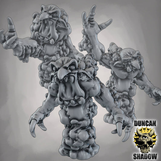 Geister Troll – 32mm Resin Miniatur für Tabletop, Wargaming & Pen & Paper | Design by Duncan Shadow