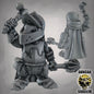 Krieger des Dachs-Volks mit Kriegshammer – 32mm Resin Miniaturen für Tabletop, Wargaming & Pen & Paper | Design by Duncan Shadow