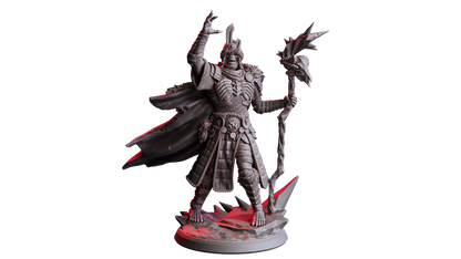 Verrou de la Mort – Figurine 32mm en résine | Flesh of Gods – Crimson Frost | Figurine Tabletop & RPG