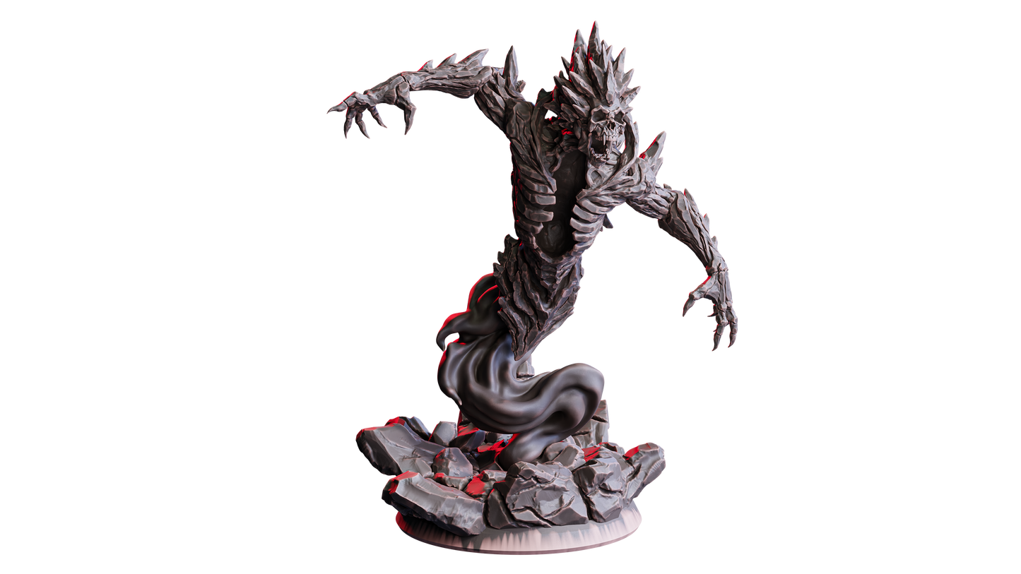 Glacial Wraith – Μινιατούρα 32mm από ρητίνη | Flesh of Gods – Crimson Frost | Επιτραπέζιο & RPG φιγούρα