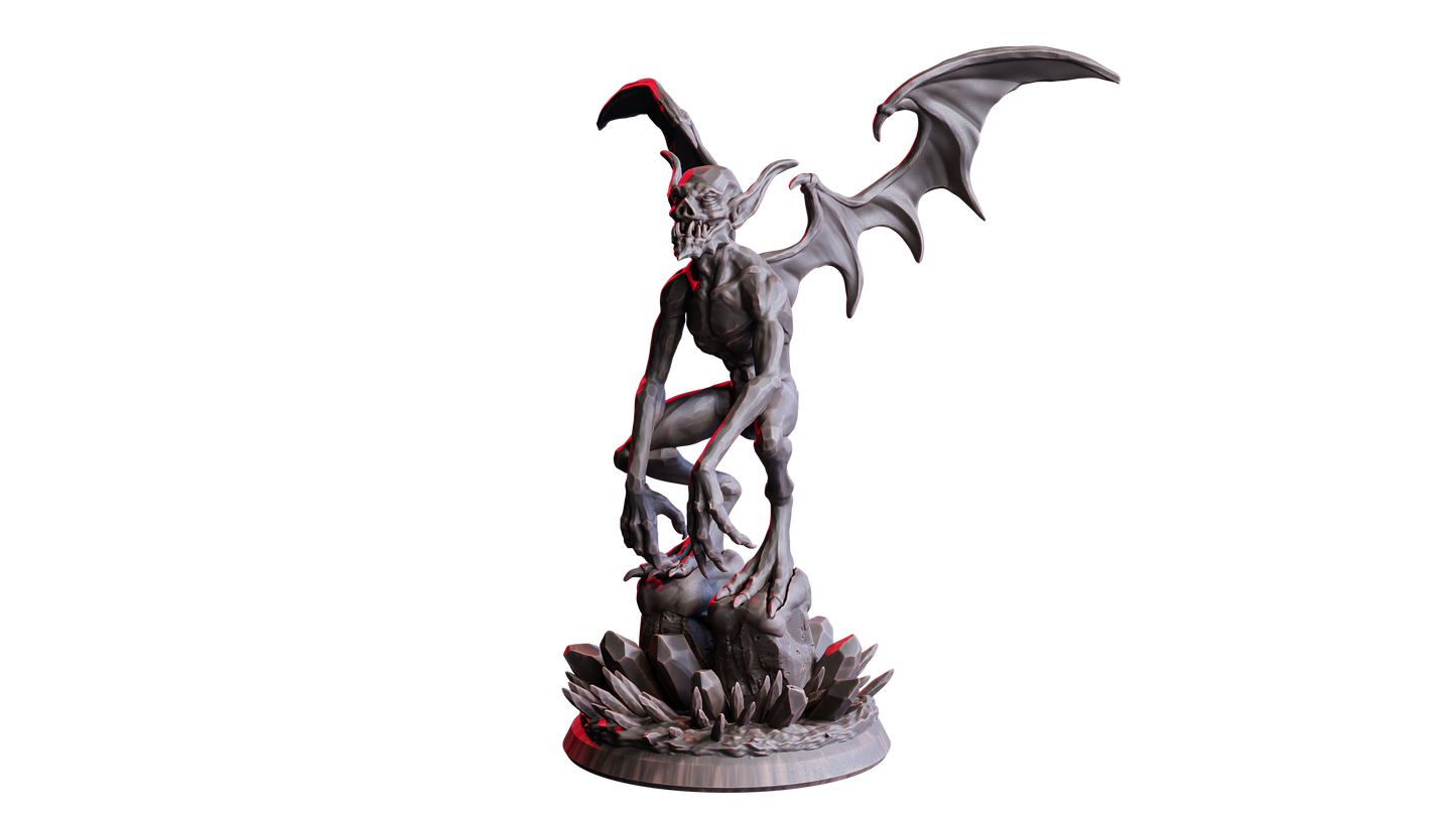 Glacial Stalker – 32mm Resin Miniature | Flesh of Gods – Crimson Frost | Tabletop & RPG Figure