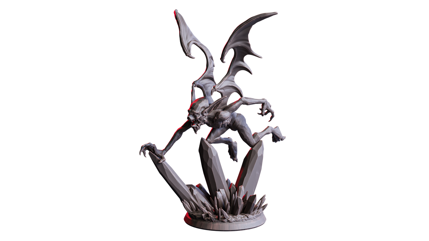 Glacial Stalker – 32mm Resin Miniature | Flesh of Gods – Crimson Frost | Tabletop & RPG Figure