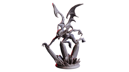 Glacial Stalker – 32mm Resin Miniature | Flesh of Gods – Crimson Frost | Tabletop & RPG Figure
