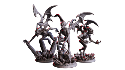 Glacial Stalker – 32mm Resin Miniature | Flesh of Gods – Crimson Frost | Tabletop & RPG Figure