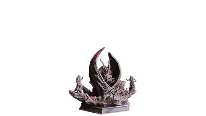 Azroth – Endless Oath | XXL 32 mm Resin Miniatur (125 mm Base) | Flesh of Gods – The Devil’s Offspring | Dämonenboss für Tabletop & Rollenspiel