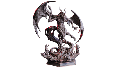 Azroth – Endless Oath | XXL 32 mm Resin Miniatur (125 mm Base) | Flesh of Gods – The Devil’s Offspring | Dämonenboss für Tabletop & Rollenspiel