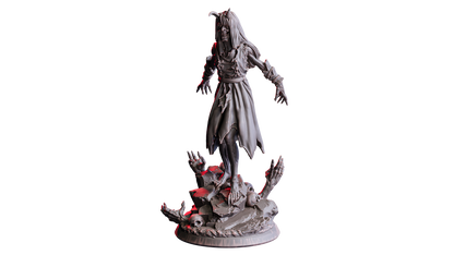 Deep Hag | 32 mm Resin Miniatur | Flesh of Gods – The Devil’s Offspring | Chaotische Hexe für Tabletop & Rollenspiel