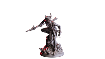 Deep Hag | 32 mm Resin Miniatur | Flesh of Gods – The Devil’s Offspring | Chaotische Hexe für Tabletop & Rollenspiel