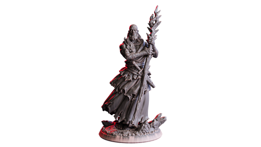 Sevrin, the Blood-Veil | 32 mm Resin Miniatur (25 mm Base) | Flesh of Gods – The Devil’s Offspring | Blutpriester & Kultführer für Tabletop & Rollenspiel