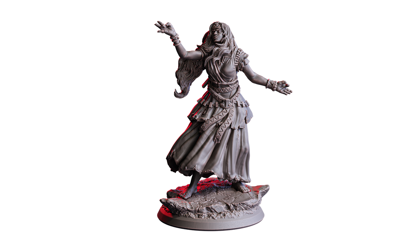 Yshma – The Hex-Hand | 32 mm Resin Miniatur | Flesh of Gods – The Devil’s Offspring | Tabletop & RPG Figur