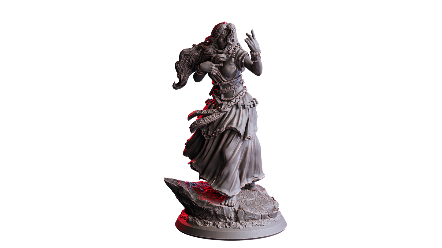 Yshma – The Hex-Hand | 32 mm Resin Miniatur | Flesh of Gods – The Devil’s Offspring | Tabletop & RPG Figur