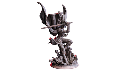Dame Valeria – 3D gedruckte Resin Miniatur (32 mm) | Flesh of Gods | The Devil’s Offspring | Tabletop & DnD Figur bemalt oder unbemalt