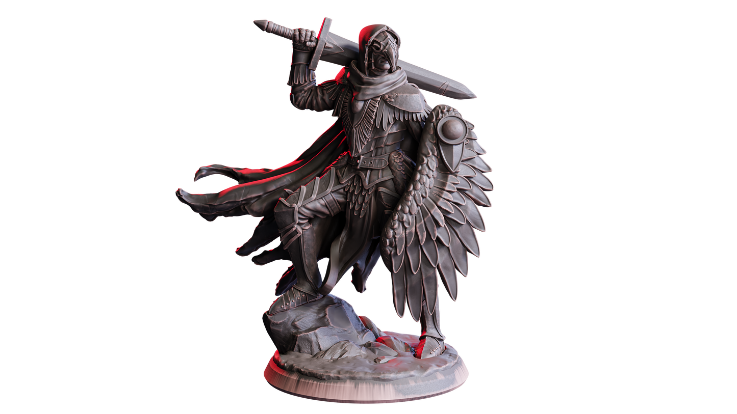 Ravis – Dark Wing | 32 mm Resin Miniatur | Flesh of Gods – The Devil’s Offspring | Tabletop & Rollenspiel Figur