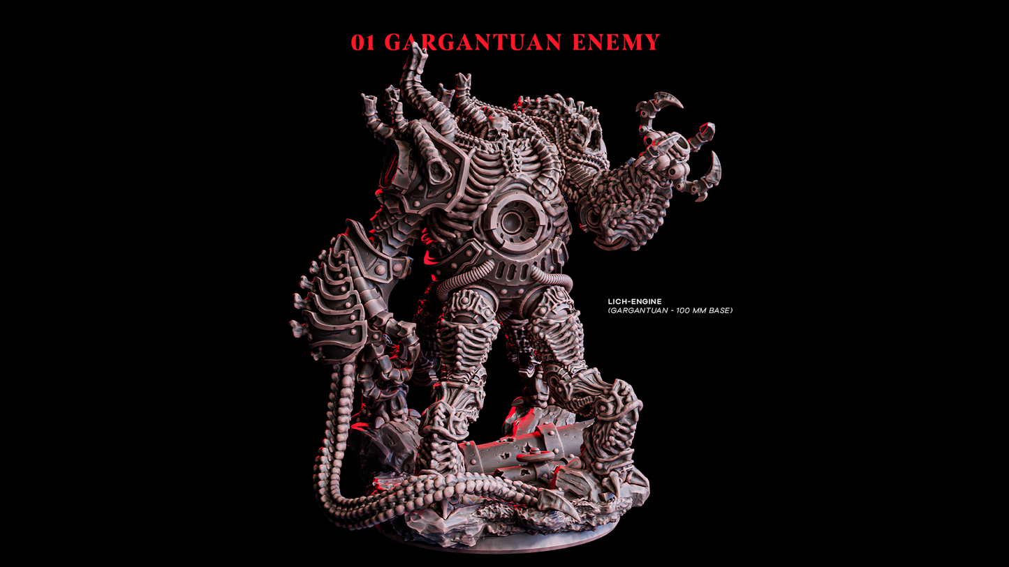 Veythar, Necrotech Master – 32mm Miniatur aus Resin | Flesh of Gods – The Necro Forge | Tabletop & RPG Figur