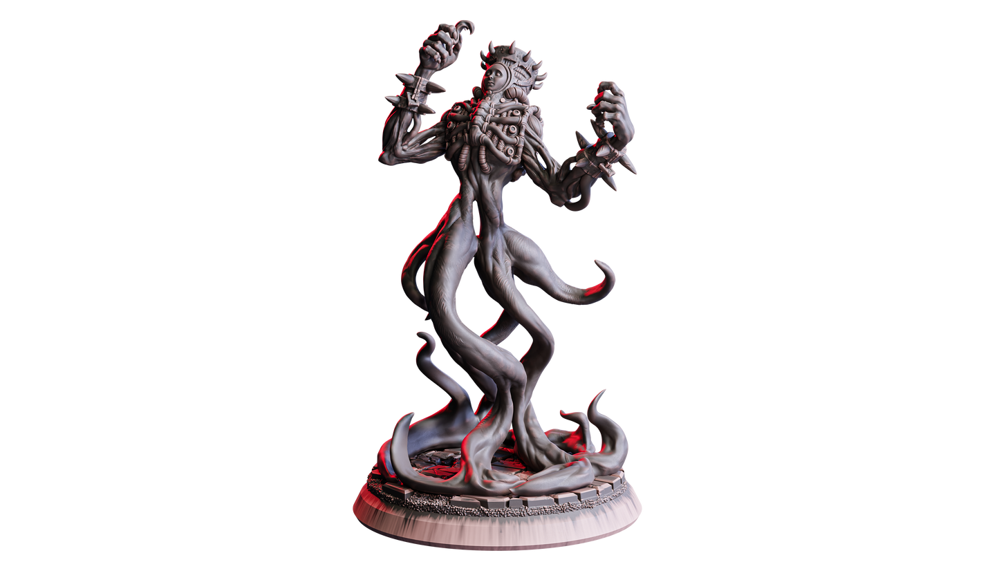Steam Wraith – 32mm Miniatur aus Resin | Flesh of Gods – The Necro Forge | Tabletop & RPG Figur