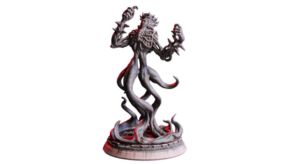 Steam Wraith – 32mm Miniatur aus Resin | Flesh of Gods – The Necro Forge | Tabletop & RPG Figur